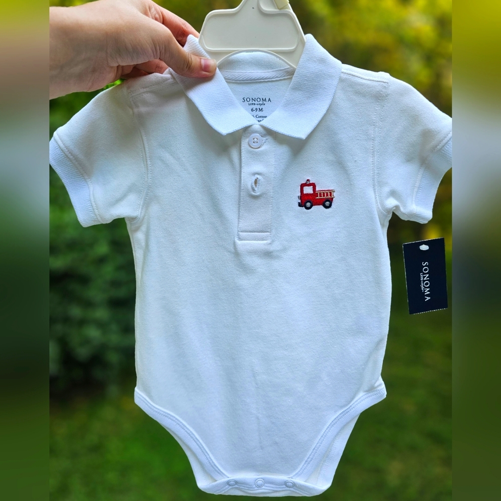 NWT Boy Onesie Fireman